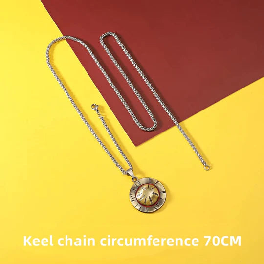 Luffy,Law,Ace 360° Rotatable Necklace And Pin