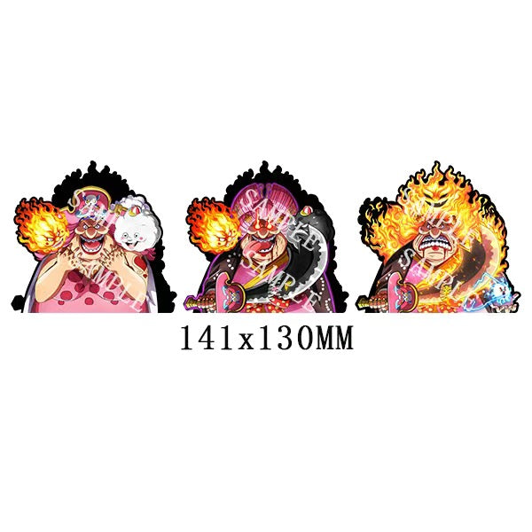 Kaidou 3D Motion sticker, 3 varieties Of morphologic