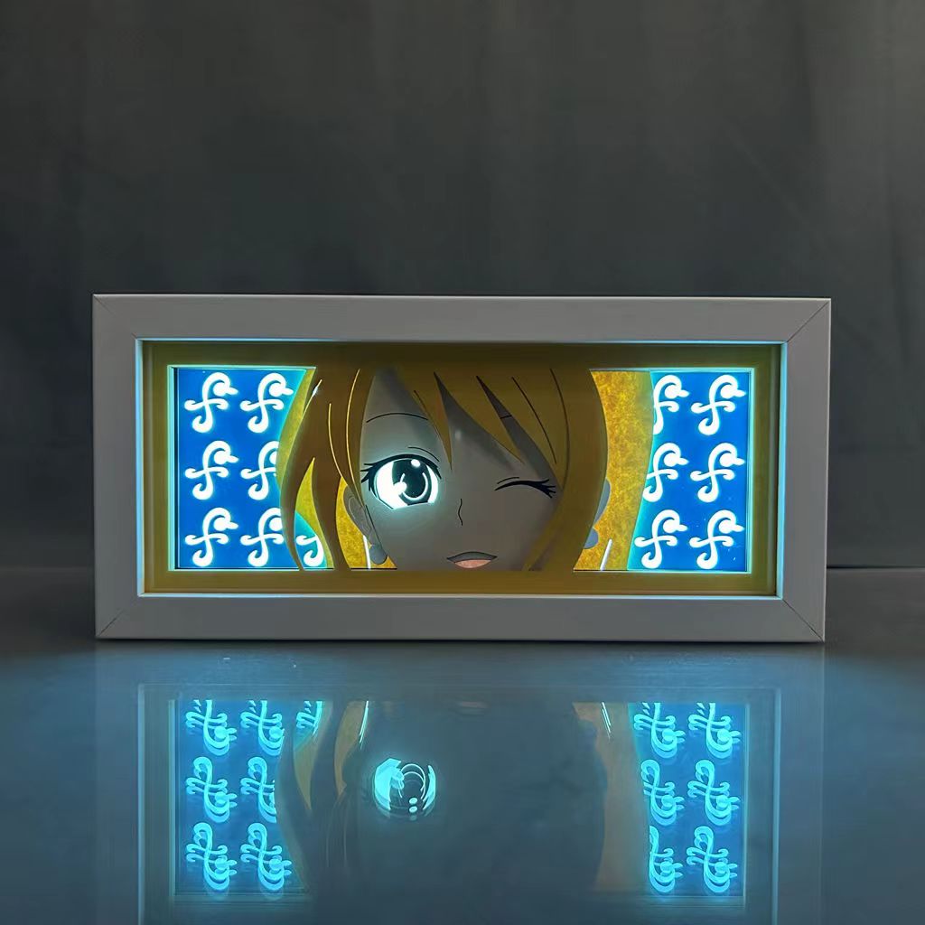 Rechargeable Paper Art OP Characters Light Box