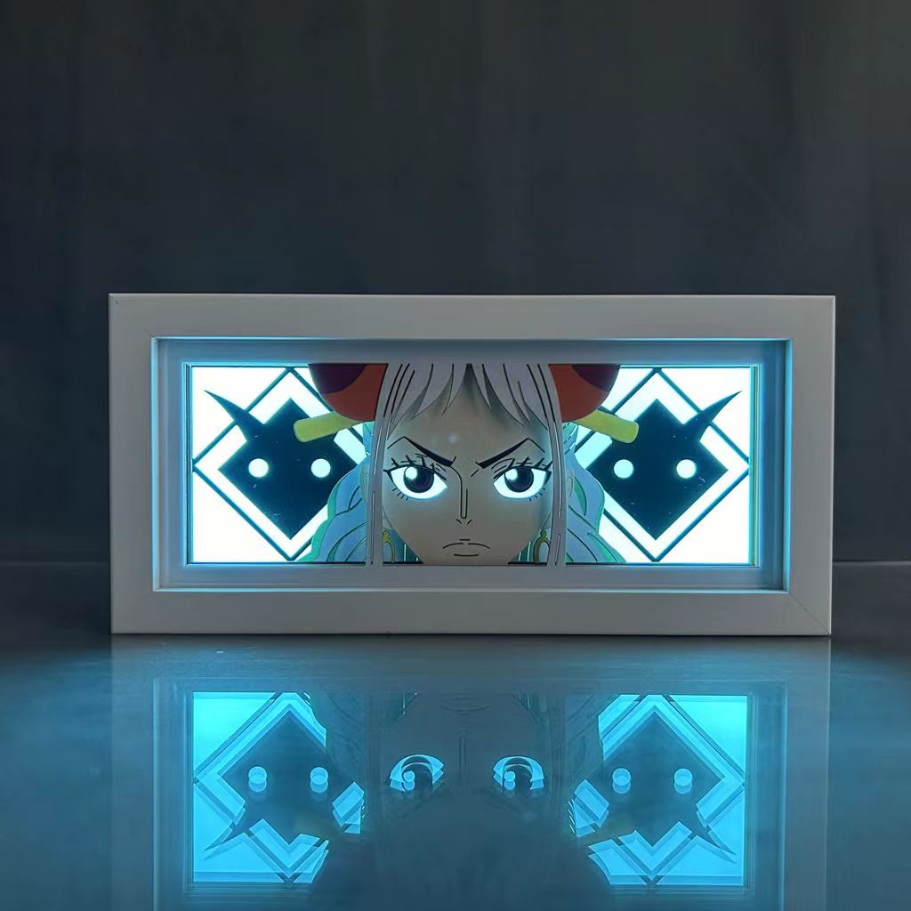 Rechargeable Paper Art OP Characters Light Box
