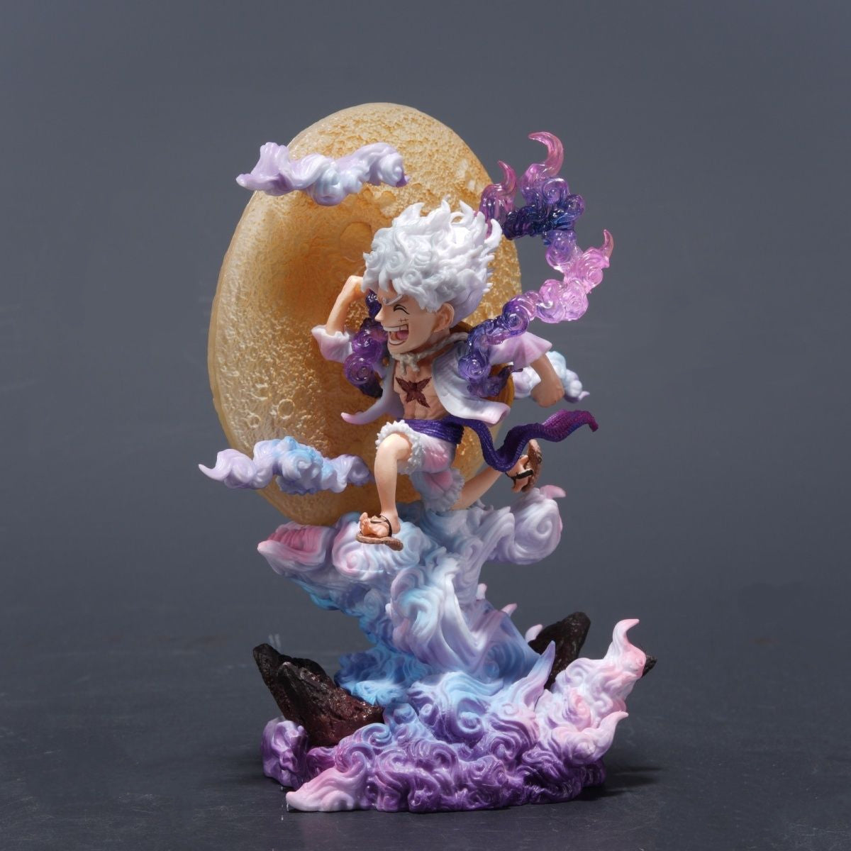 14cm Gear 5 Luffy Running to the Moon Figure Night Light