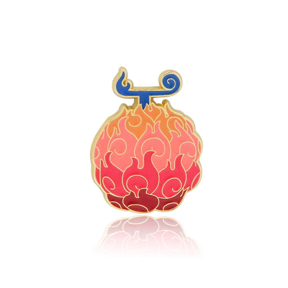 Devil Fruit Metal Pin