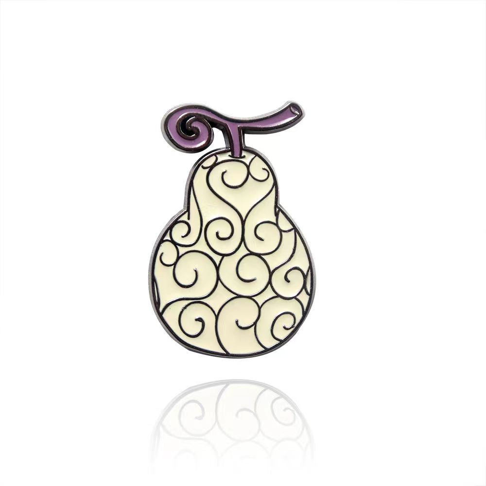 Devil Fruit Metal Pin