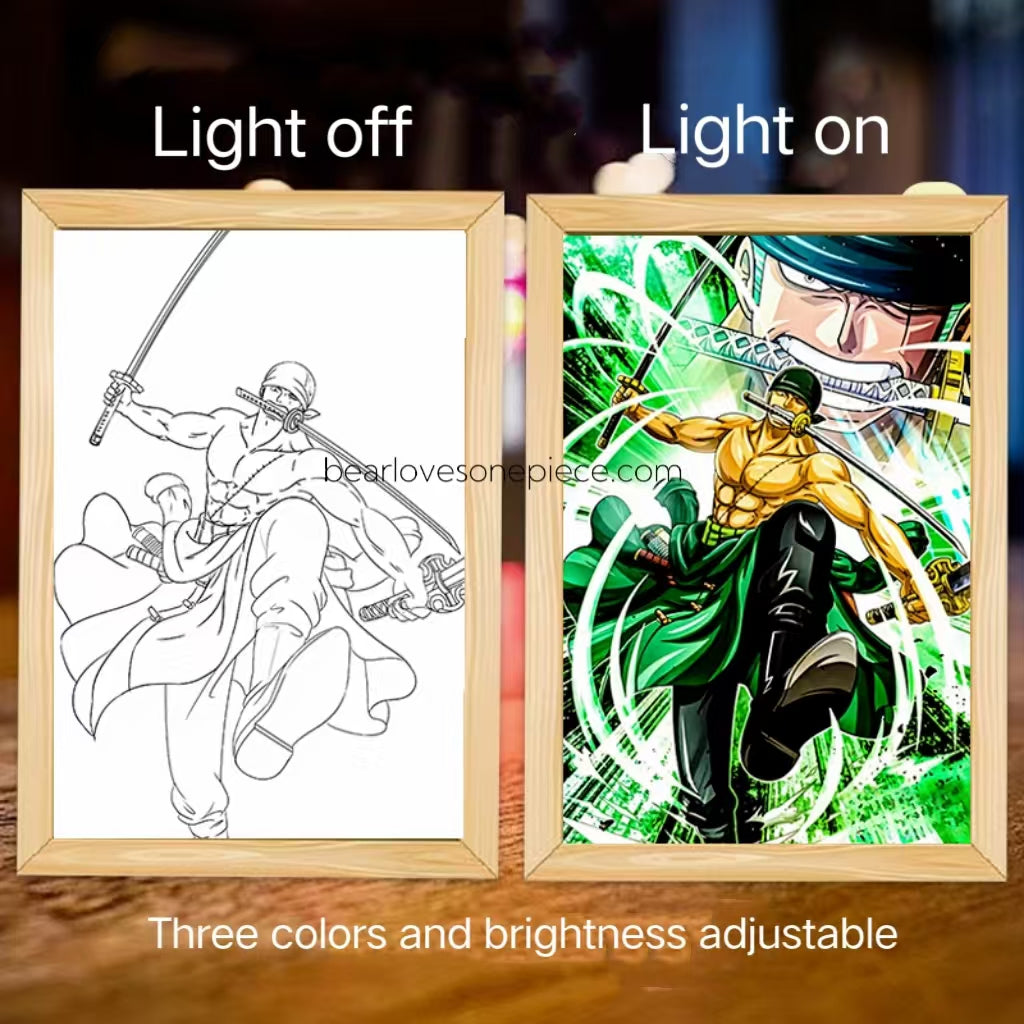 Sketch Art Light Painting Night Light Lamp