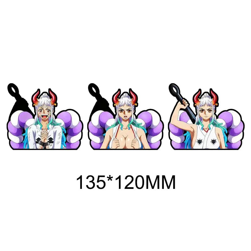 Nami,Robin&Hancock,3D Motion sticker, 3 varieties Of morphologic