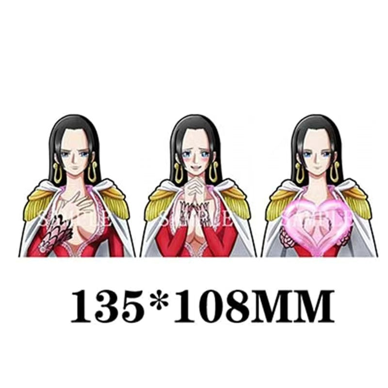 Boa Hancock 3D Motion sticker, 3 varieties Of morphologic