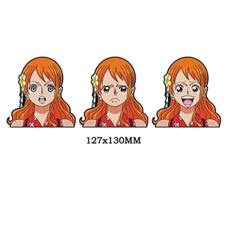 Nami,Robin&Hancock,3D Motion sticker, 3 varieties Of morphologic