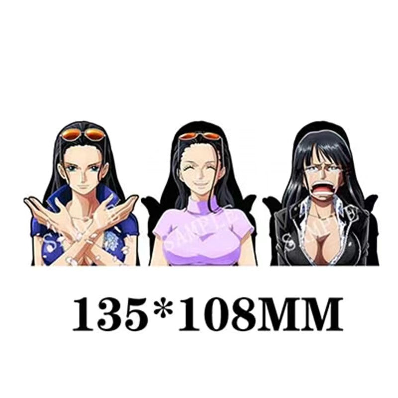 Boa Hancock 3D Motion sticker, 3 varieties Of morphologic