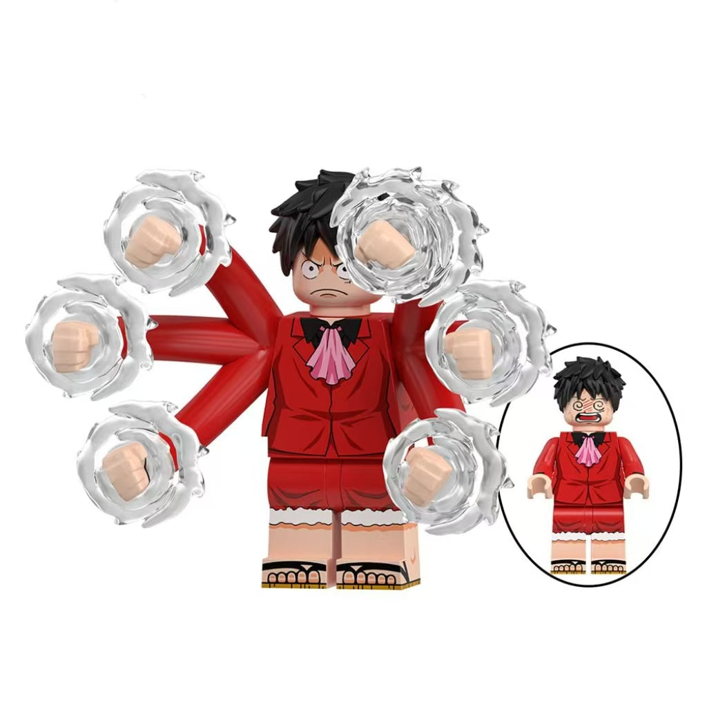 New edition,Gear 4 Bounce Man, Franky Building Block Mini Figure