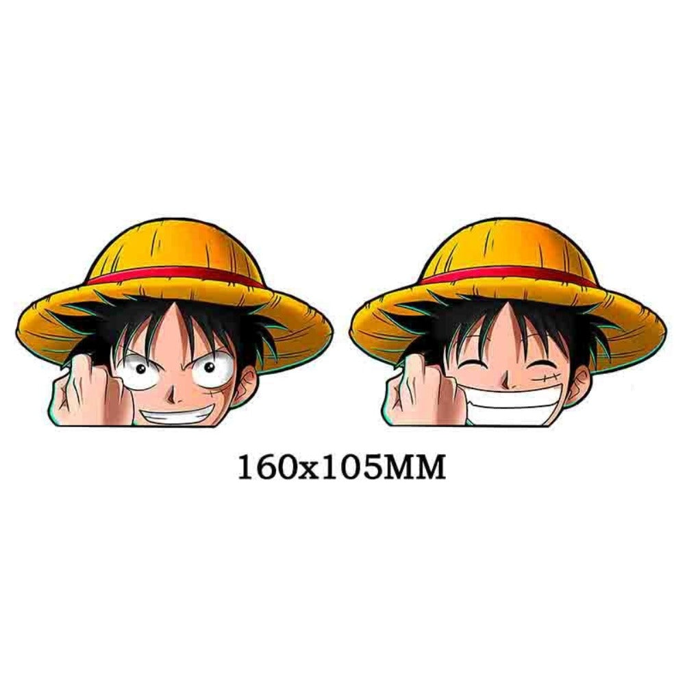 Luffy 3D Motion sticker, 3 varieties Of morphologic