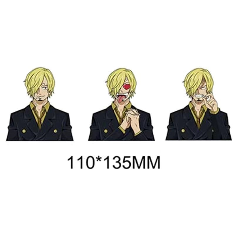 Nami's Punch 3D Motion sticker, 3 varieties Of morphologic