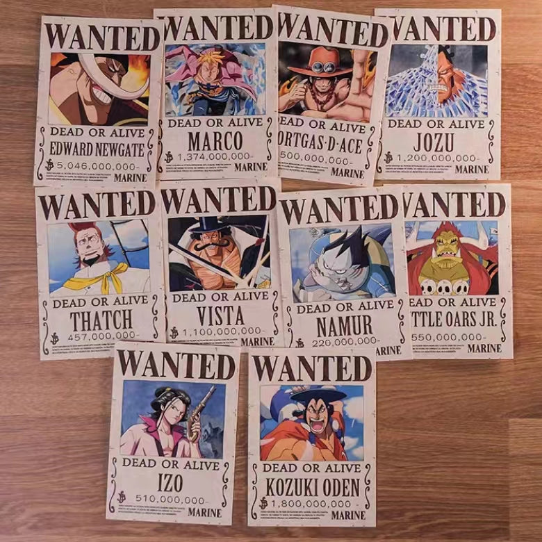 Brand New Upgraded Parchment Wanted Poster,Bounty Poster