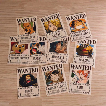 2026 Latest Updated Parchment Wanted Poster,Bounty Poster Total 264 Pieces
