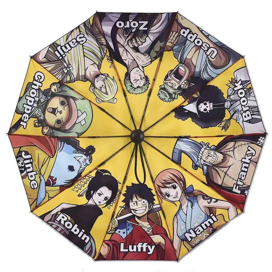 Wano Straw Hat Piratests Portable All-weather umbrella