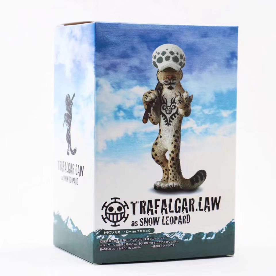 Limited edition,Law as Snow Leopard Figure