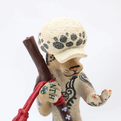 Limited edition,Law as Snow Leopard Figure