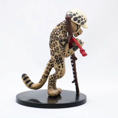 Limited edition,Law as Snow Leopard Figure