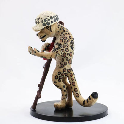 Limited edition,Law as Snow Leopard Figure