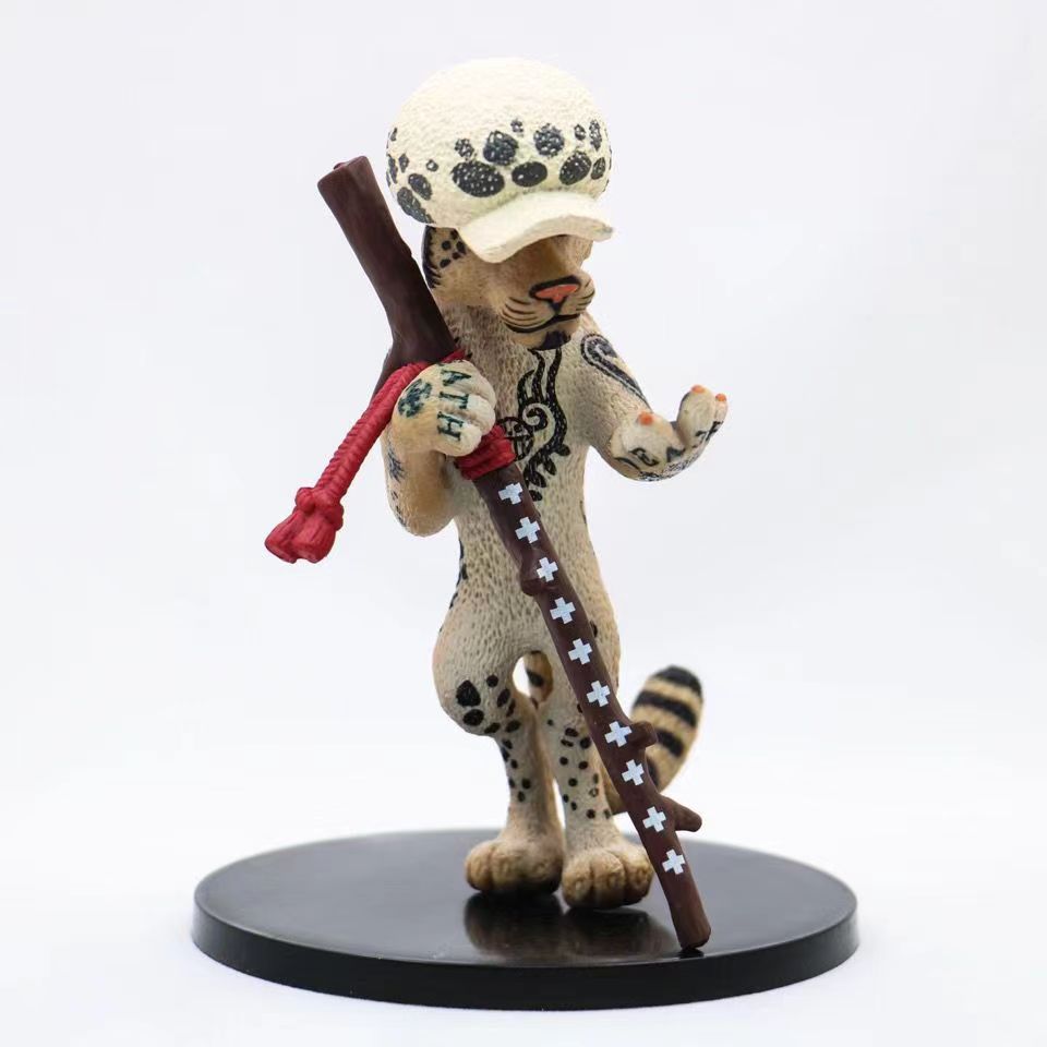 Limited edition,Law as Snow Leopard Figure