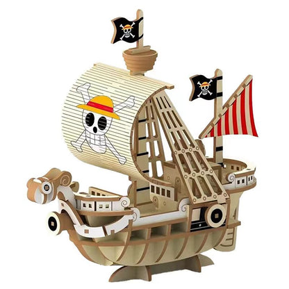 3D Wooden Puzzle Going Merry