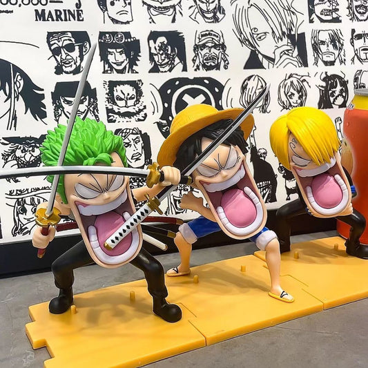 Hungry Brothers Luffy & Zoro & Sanji Figure