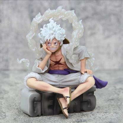 16cm Sitting Nika Luffy Figure