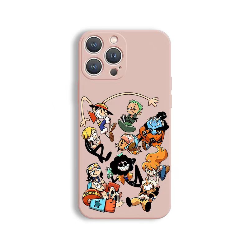 Cute Straw Hat Pirates iPhone Case