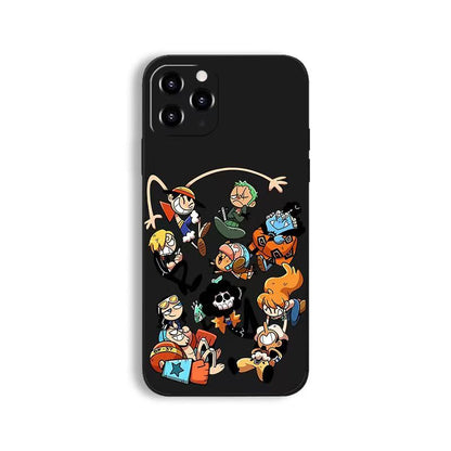 Cute Straw Hat Pirates iPhone Case