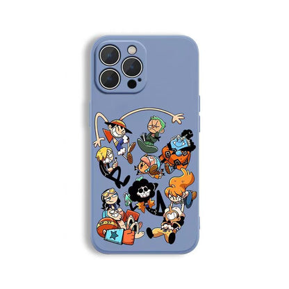 Cute Straw Hat Pirates iPhone Case