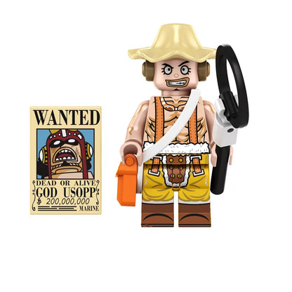 Straw Hat Crew Building Block Mini Figure