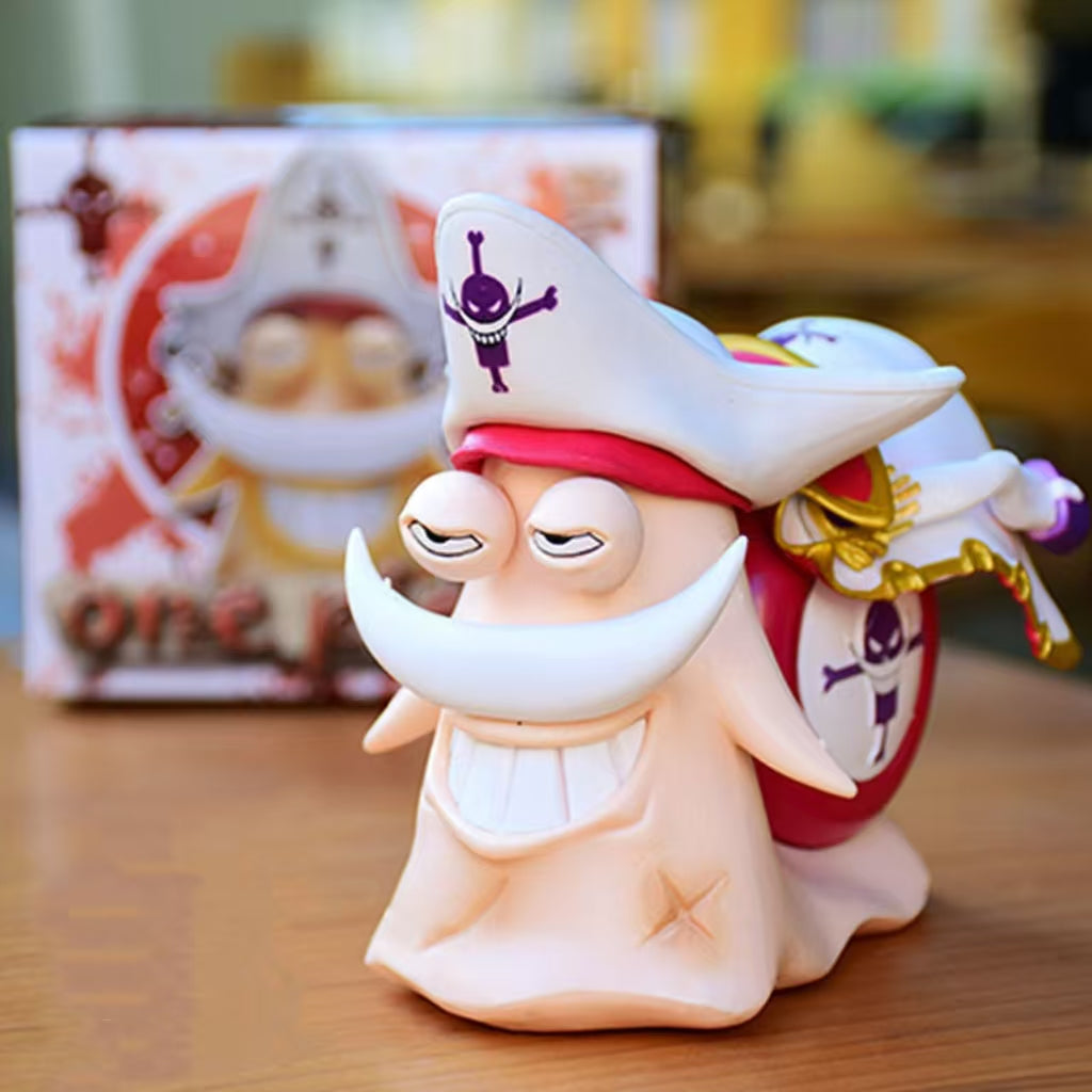 Whitebeard Den Den Mushi Transponder Snail Figure