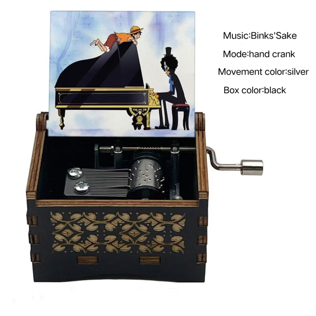 Binks'Sake Vintage Wooden Music Box