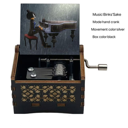 Binks'Sake Vintage Wooden Music Box