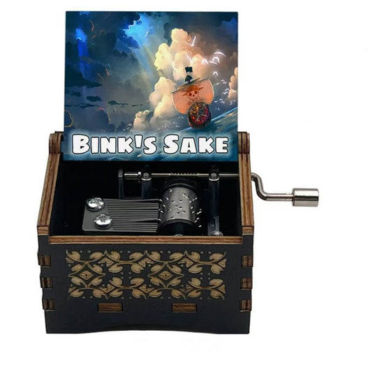 Binks'Sake Vintage Wooden Music Box