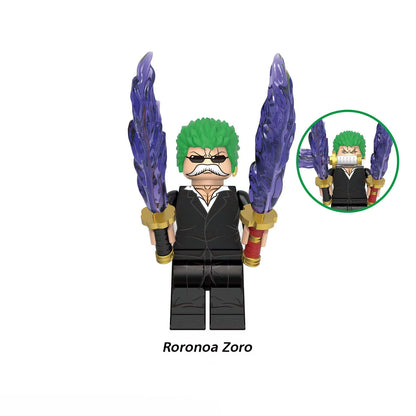 New edition,Wano Law,Ace,Building Block Mini Figure