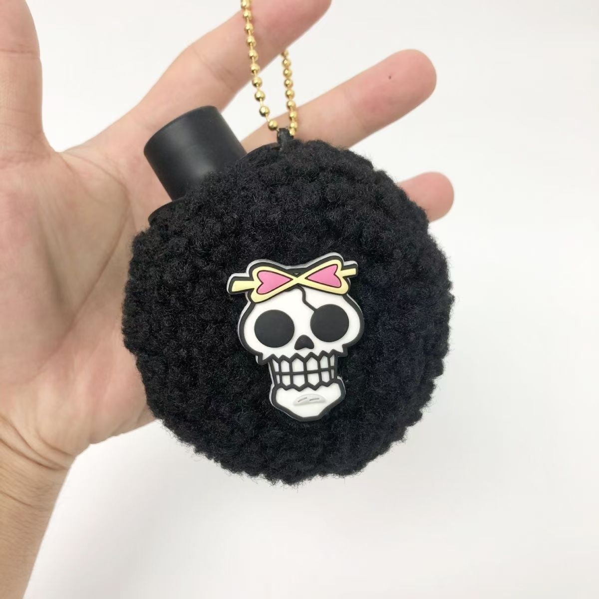 Afro Brook Plush Keychain Pendant