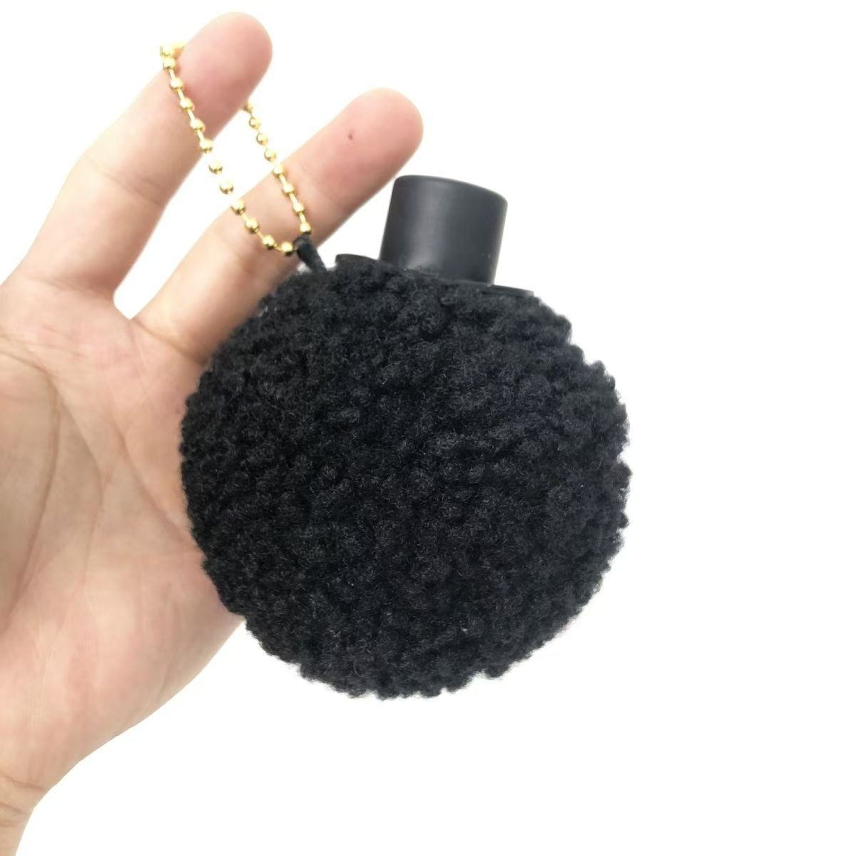 Afro Brook Plush Keychain Pendant