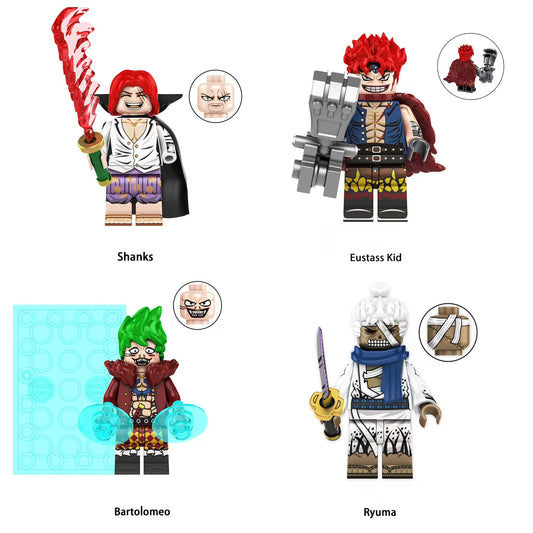 New edition,Bartolomeo,Kid,Ryuma Building Block Mini Figure