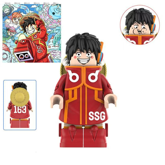 New editon,Nami,Egghead Luffy,Zoro Building Block Mini Figure