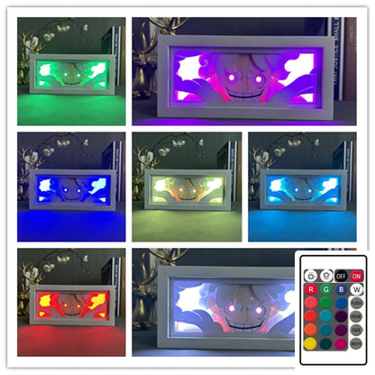 Rechargeable Paper Art OP Characters Light Box