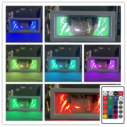 Rechargeable Paper Art OP Characters Light Box