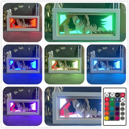 Rechargeable Paper Art OP Characters Light Box