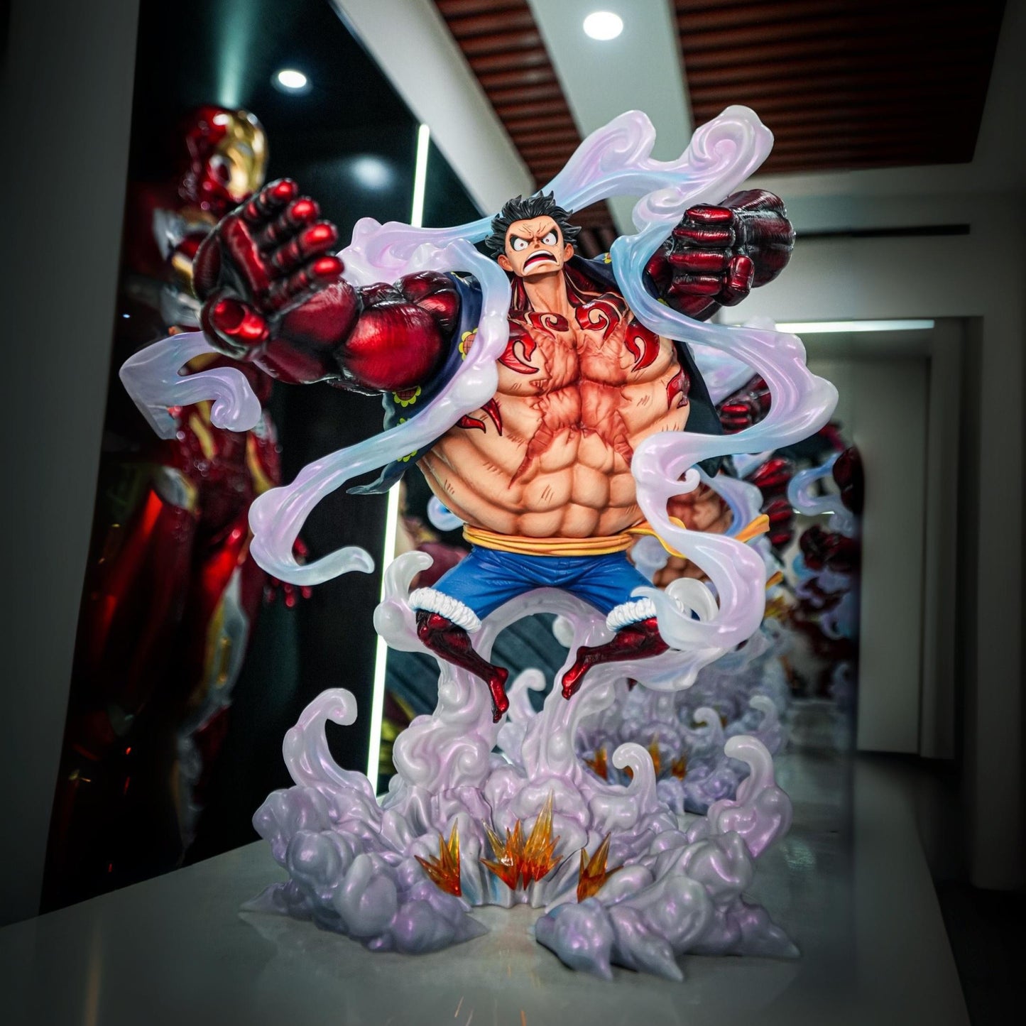 40cm Gear 4 Bounce Man Luffy Figure