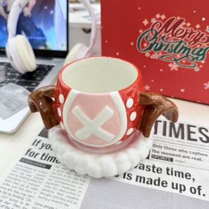 Limited edition,Christmas Chopper Hat Ceramic Mug