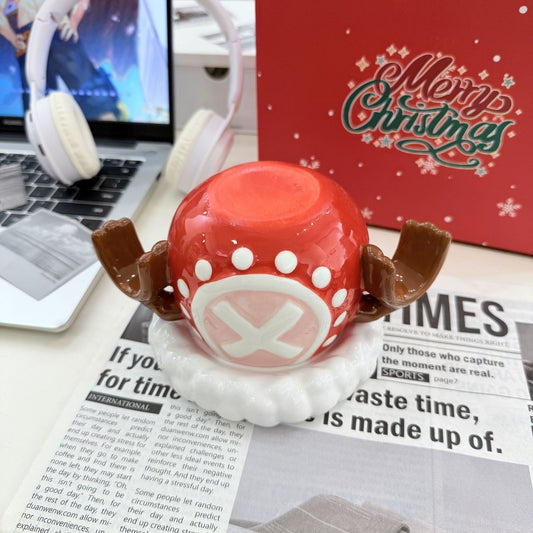 Limited edition,Christmas Chopper Hat Ceramic Mug