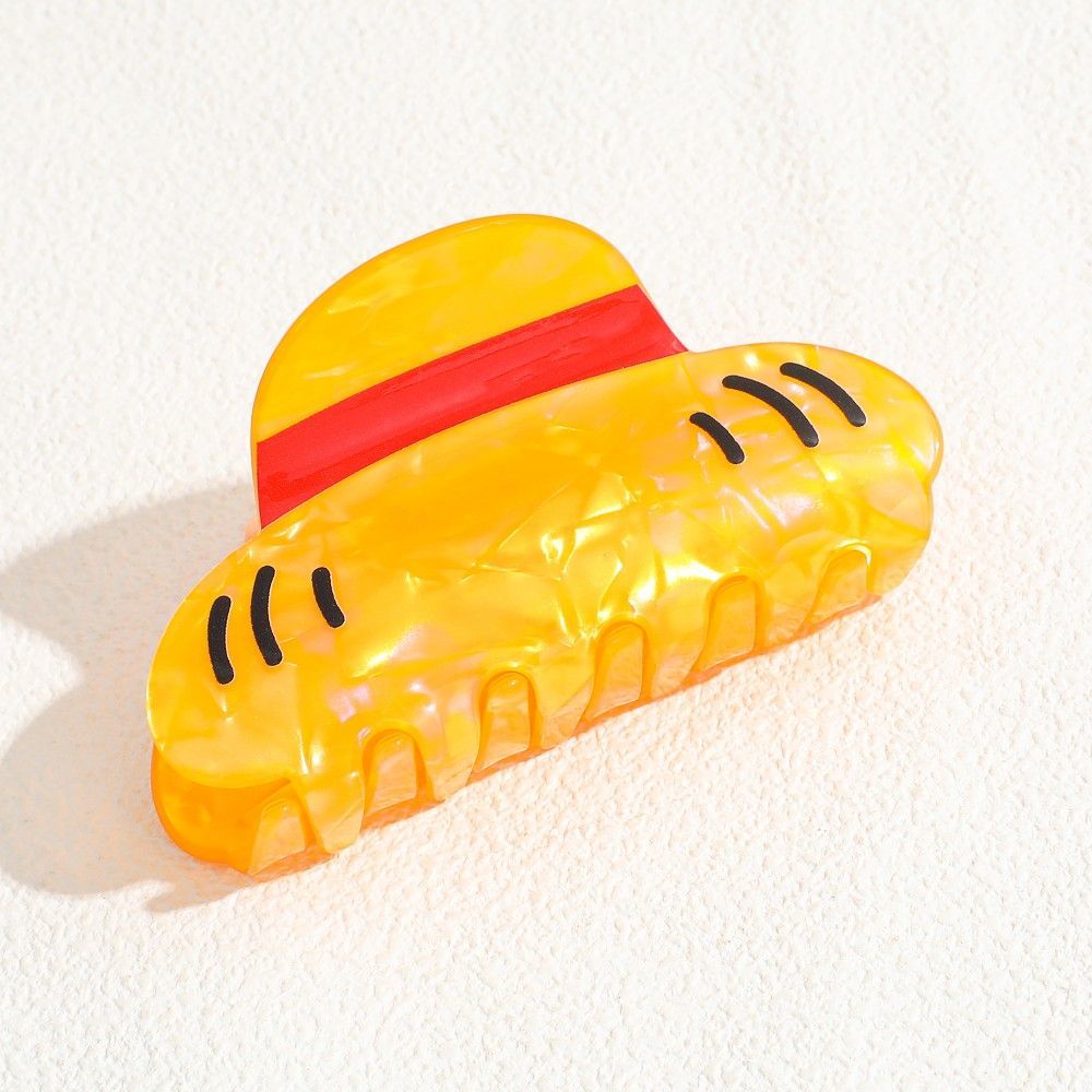 Luffy Straw Hat Hair Clip