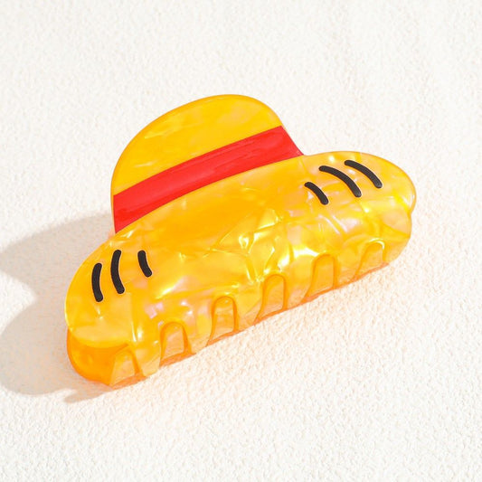 Luffy Straw Hat Hair Clip