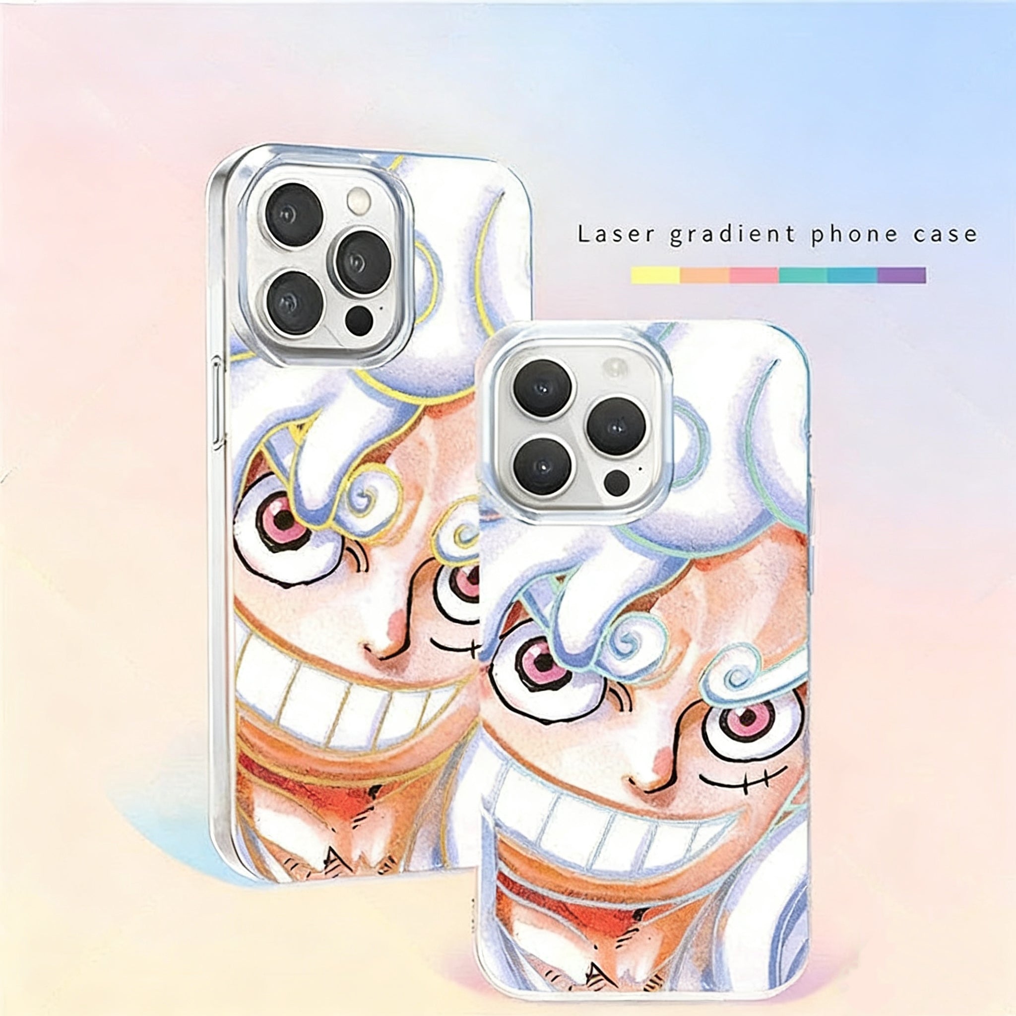 Gear 5 Luffy Gold Gradient Effect Phone case – Bearlovesonepiece