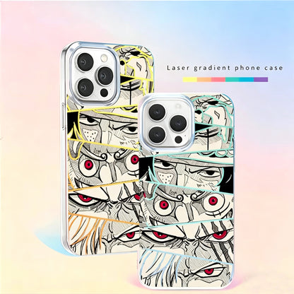 Their Eyes Laser Gradient Effect Phone case