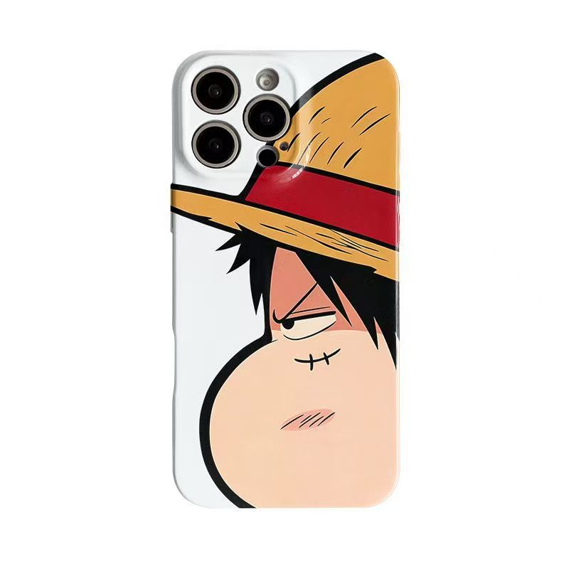 Cute Zoro Luffy Side Profile Phone Case